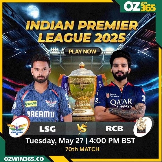 LSG vs RCB – IPL 2025 Clash & Where to Enjoy It Safely in Bangladesh