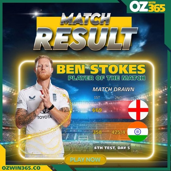 India vs England 2025 Showdown – Live Betting Tips, Predictions & Streaming on Baji Live 365