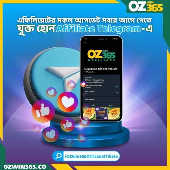 Join Ozwin365 Affiliate Telegram Group and Boost Your Earnings with Nagad88 App