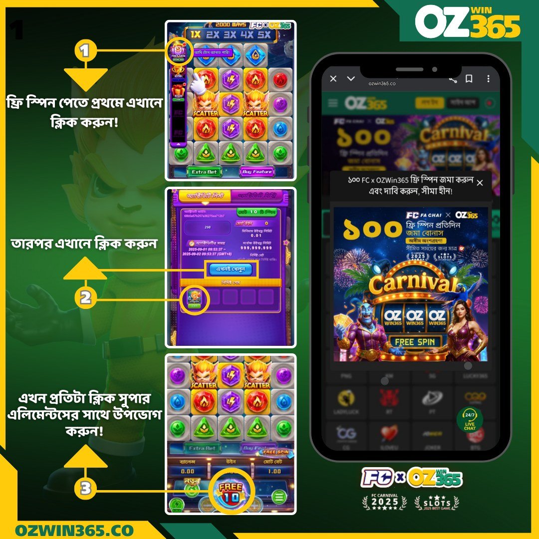 🎰✨ Free Spins & Big Wins – Unlock Mega Rewards on OZWin365! 💎