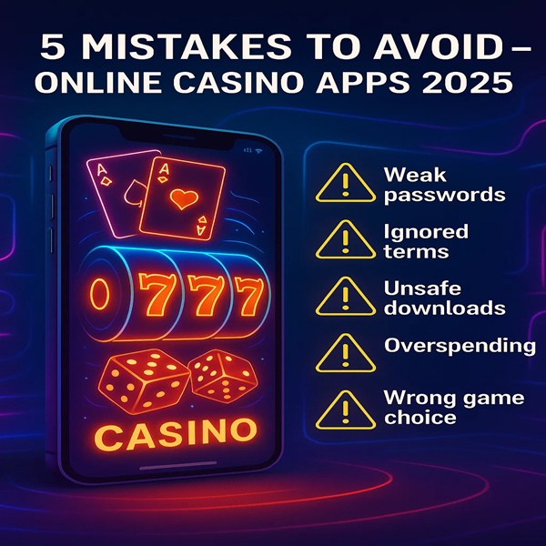 5 Mistakes to Avoid When Using Online Casino Apps in 2025